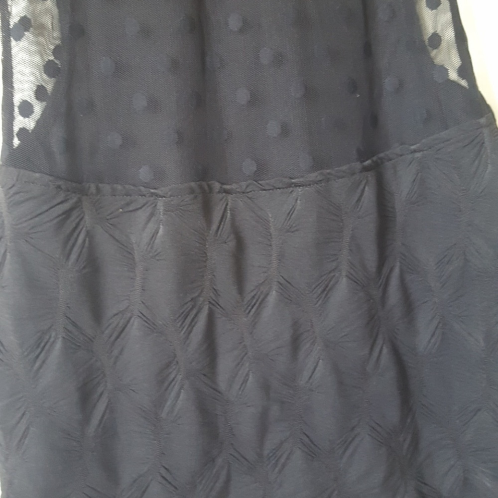 Black sheer back/side dress - Picture 5 of 5
